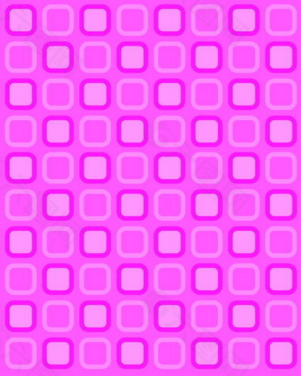粉红色四方连续图形布印花