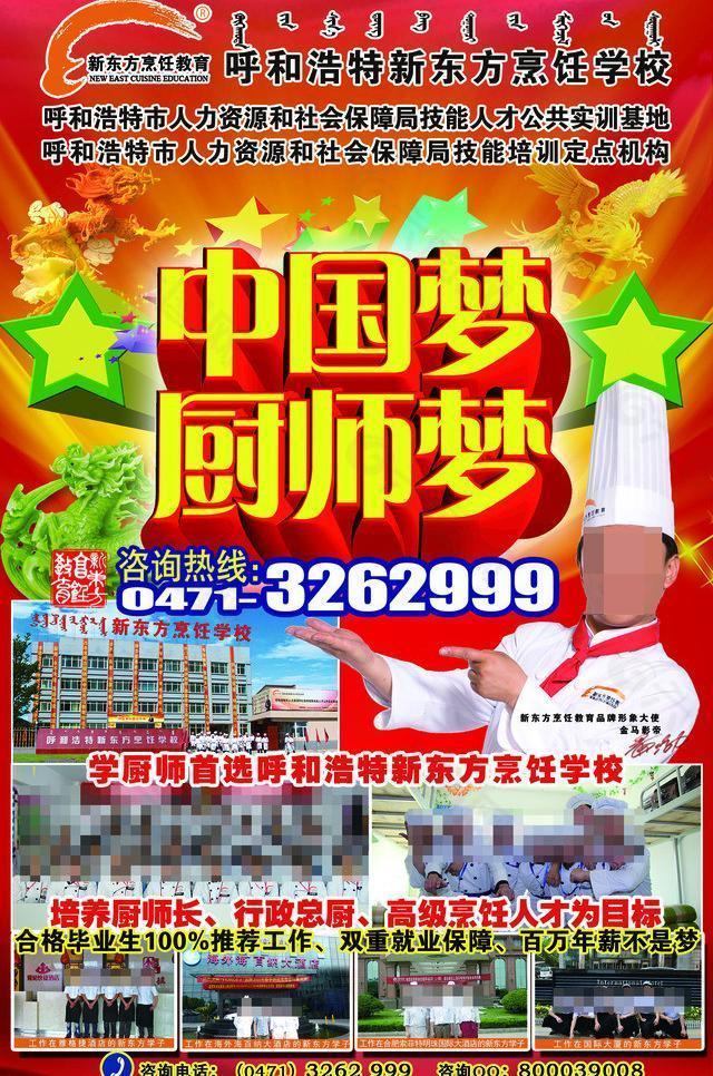 中国梦·厨师梦海报图片