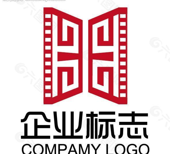 门 logo标志图片