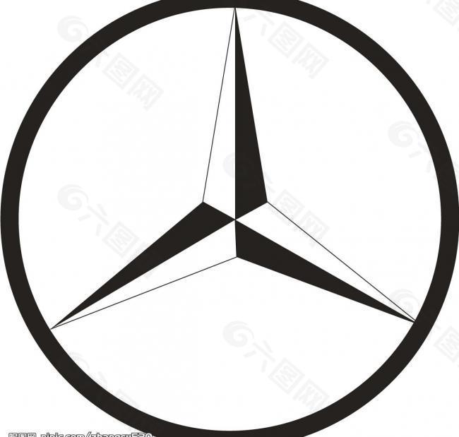 奔驰logo图片