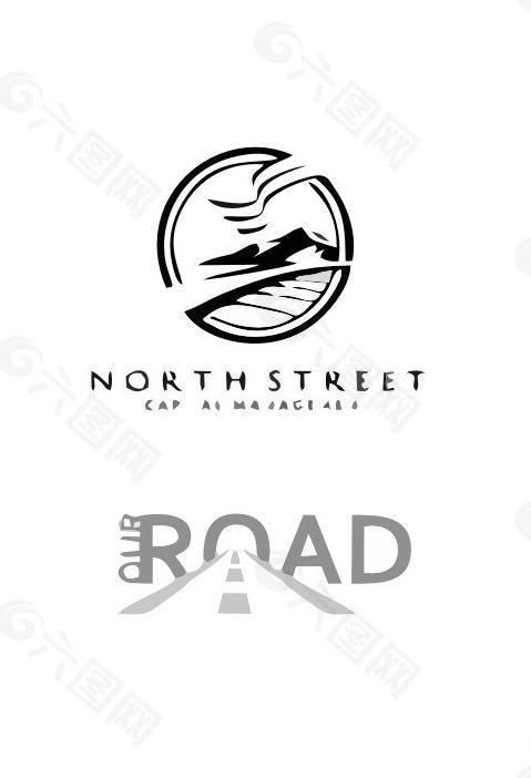 道路logo图片