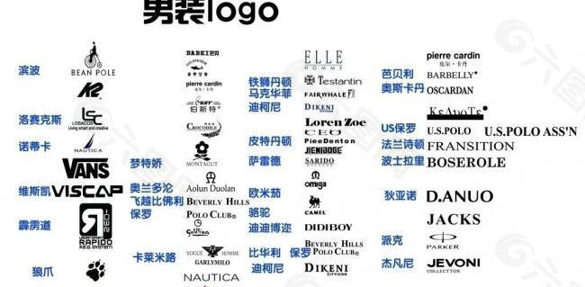 男装logo图片