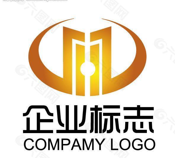 门 logo标志图片
