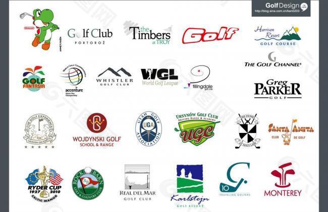 高尔夫行业logo图片