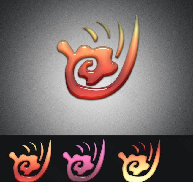 吉祥云 logo 设计图片