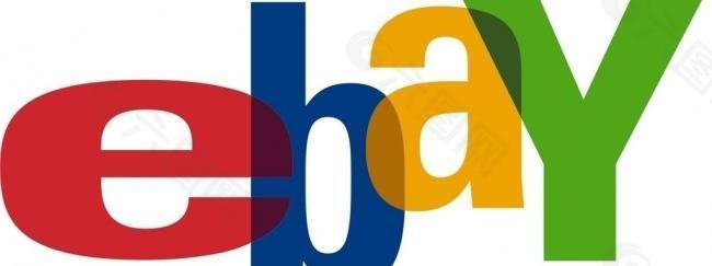 易趣 ebay logo 矢量图片