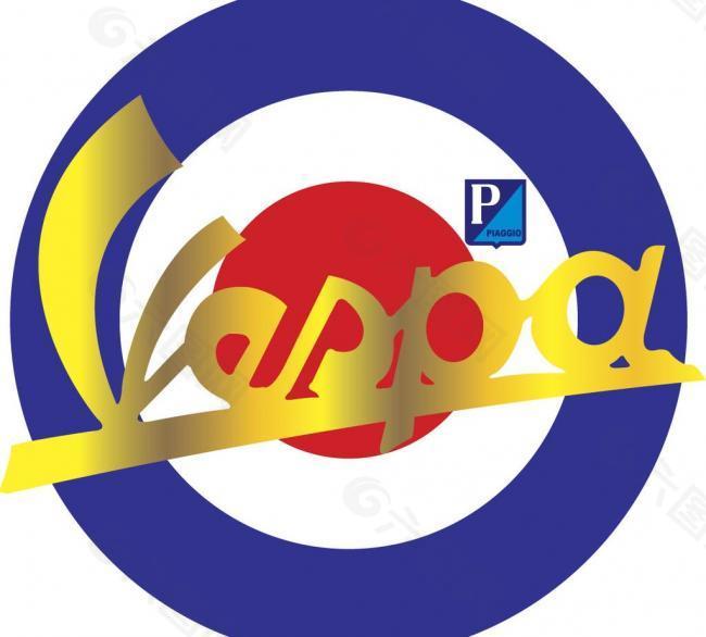 vespa机车logo图片