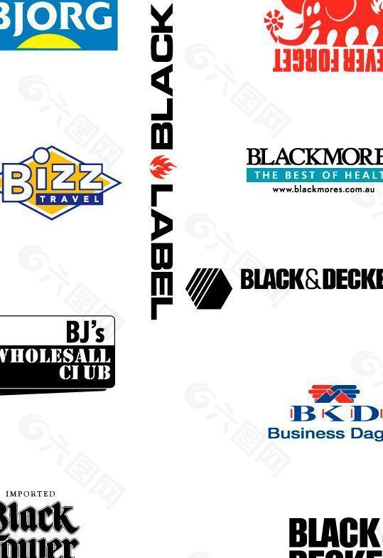 black公司logo标志图片