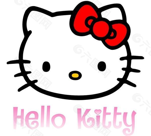 hello kitty矢量logo图片