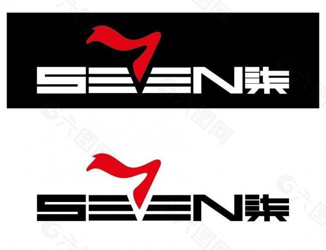 柒牌男装商标logo图片