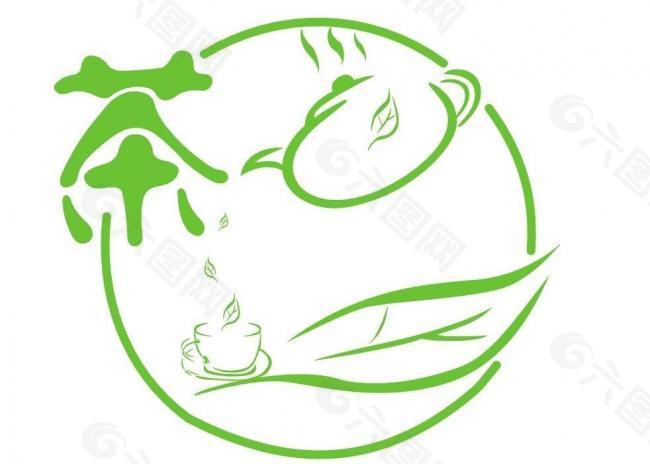茶 logo 标志图片