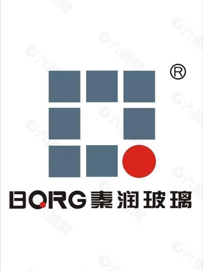 秦润玻璃 标志 logo图片