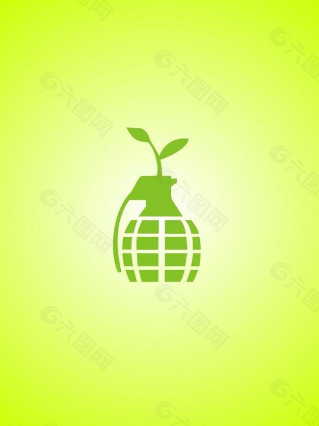 企业绿色标志logo图片
