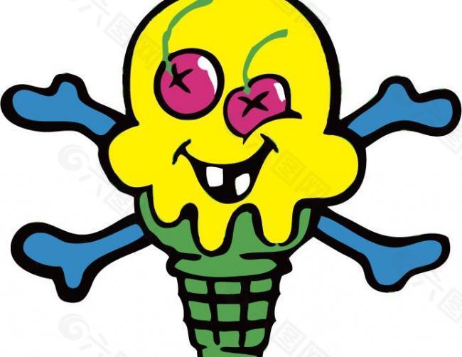 潮牌ice cream logo图片