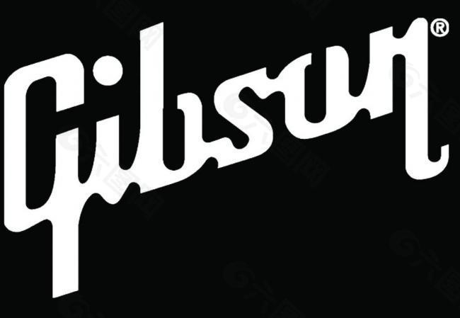 gibson吉他logo素材图片