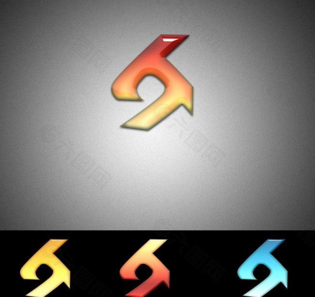 h字形 logo 设计图片