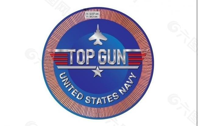 topgunlogo设计图片