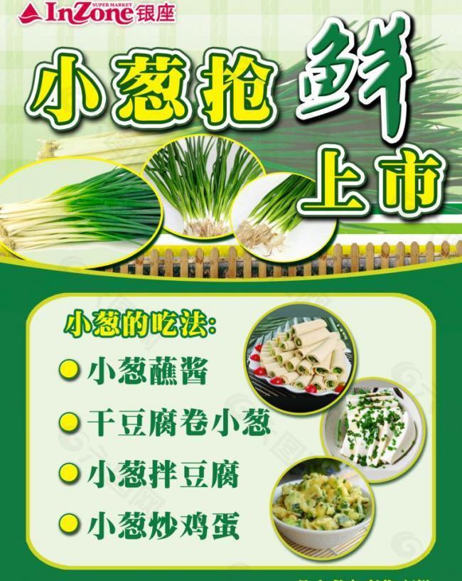 小葱pop香葱 春季食品 春天图片