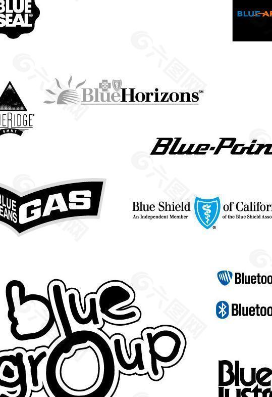 blue公司logo标志图片