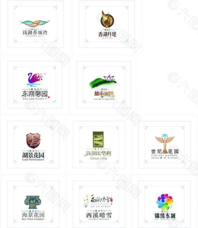 雅戈尔各花苑logo图片