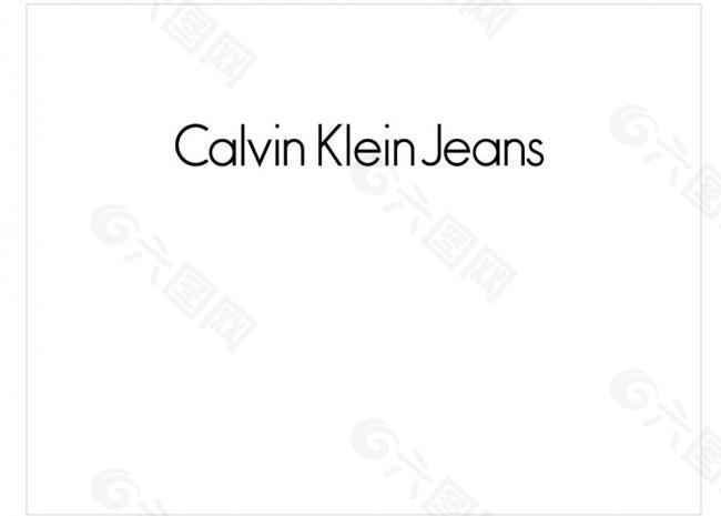 calvin klein jeans logo 标志图片