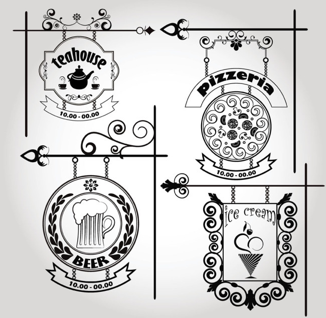 复古装饰logo