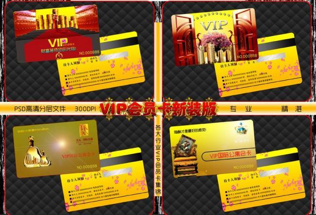 vip套卡 vip贵宾卡 vip会员卡图片