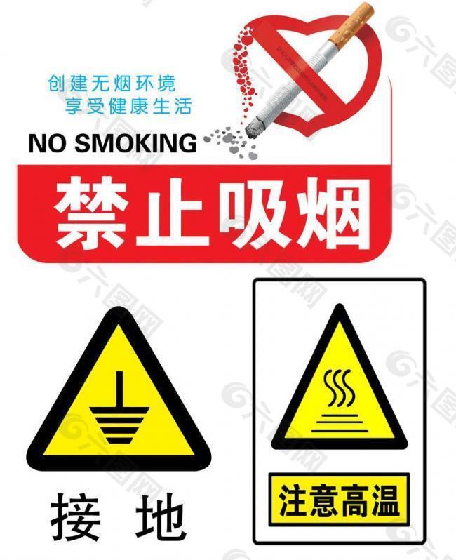 禁止吸烟 注意高温图片