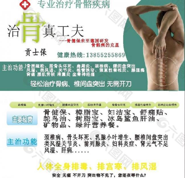 骨科名片图片