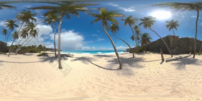 HDR沙滩环境贴图