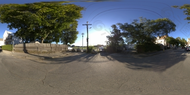 HDR道路环境贴图
