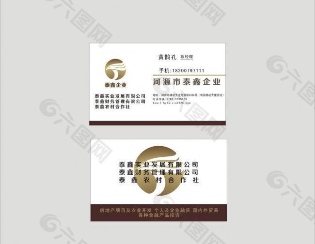 投资保险名片图片
