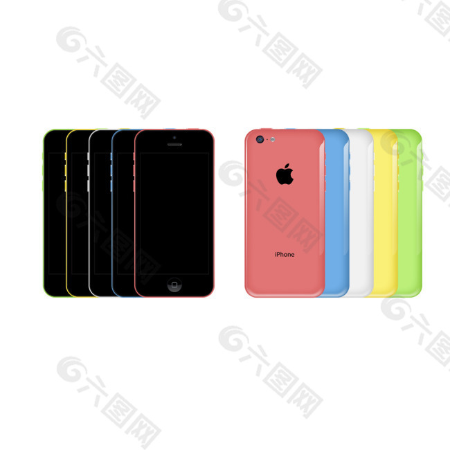 Iphone5C 手机套素材