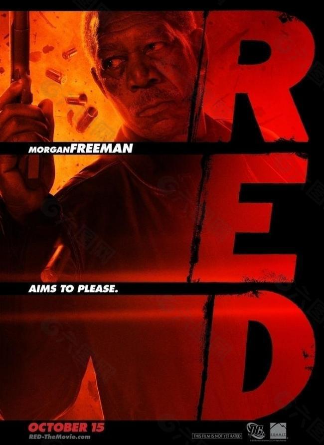 电影《red》海报图片
