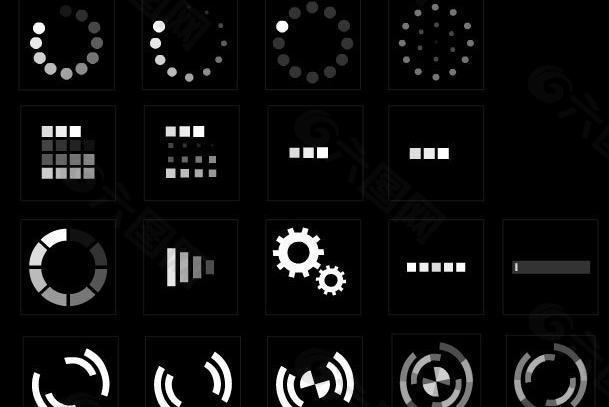 常用flash Loading图片视频音效素材免费下载 图片编号 六图网