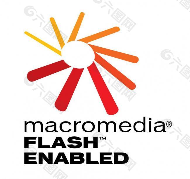 macromedia flash标志图片