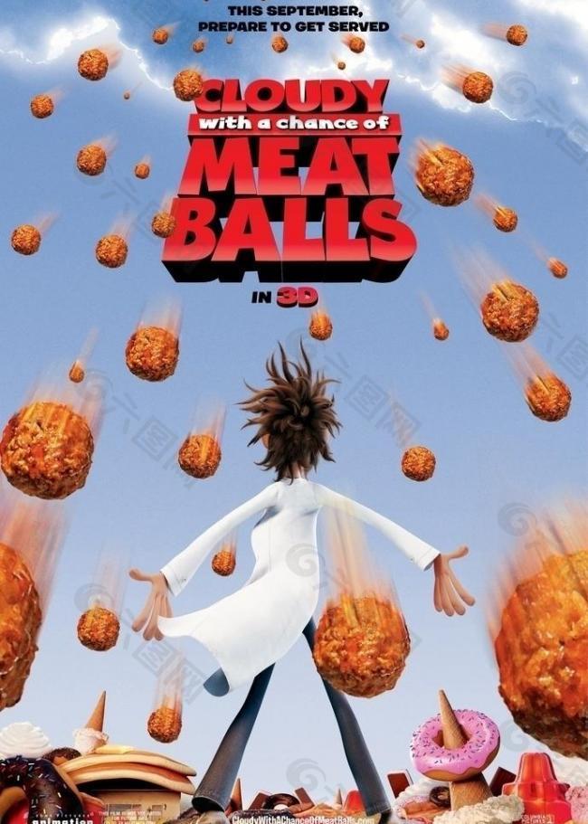 美食从天而降 cloudy with a chance of meatballs图片