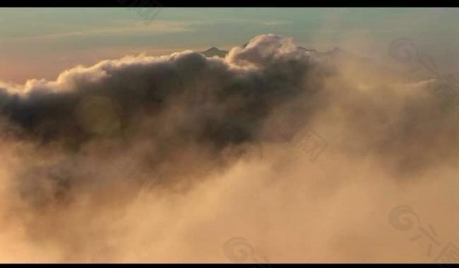 空中云雾视频图片
