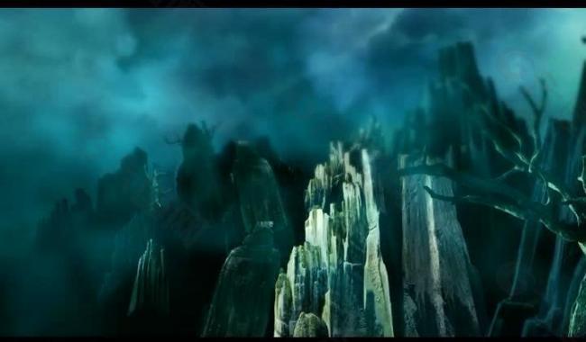 山峰石林背景视频素材图片