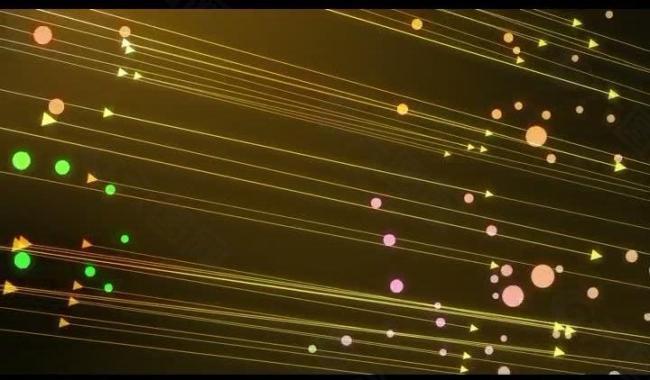 粒子星光光效背景视频图片