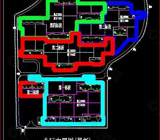 施工总平面布置图图片