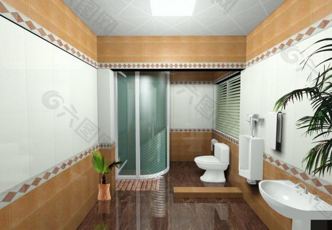室内设计卫生间方案图片