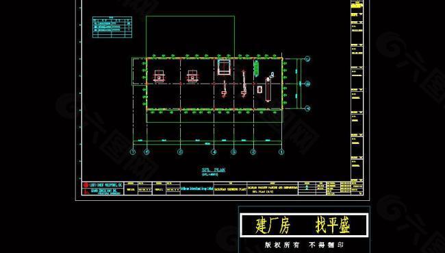 多层钢结构框架图片