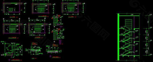 楼梯详图图片