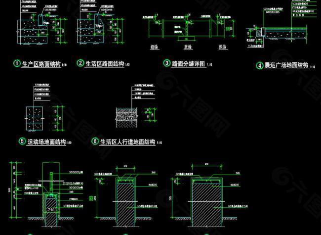 地面及路面结构图片