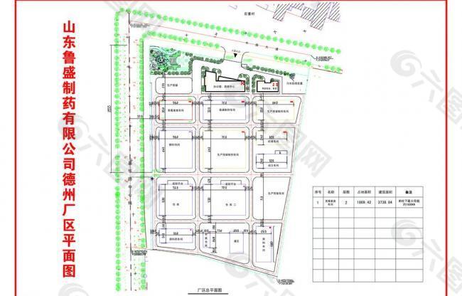 厂区平面图图片
