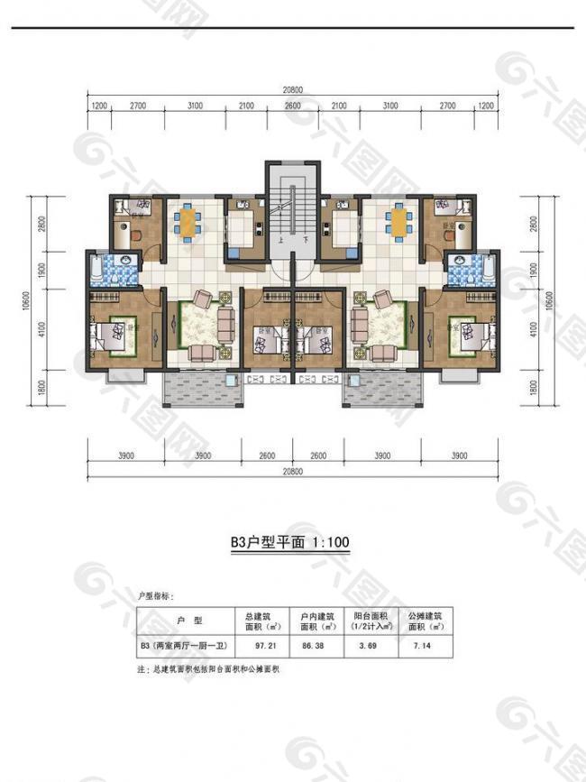 地产户型图图片