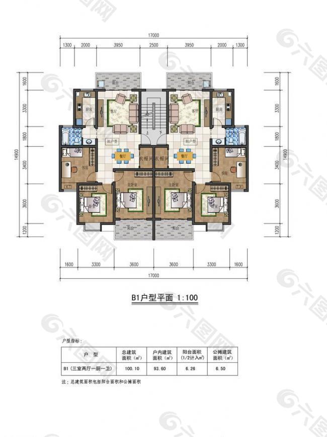 地产户型图图片