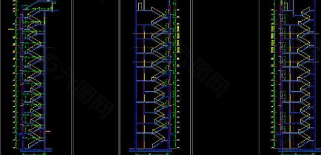 tcl工业研究院 楼梯剖面图汇总图片