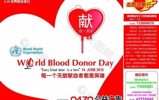 世界献血日图片